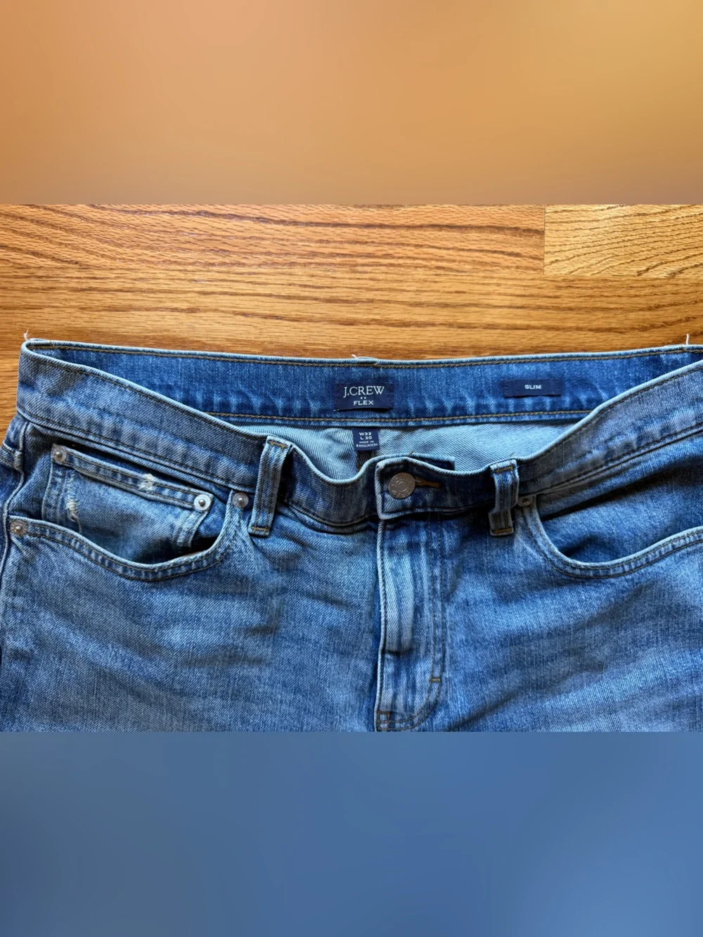 J. Crew Light Blue Straight Jeans